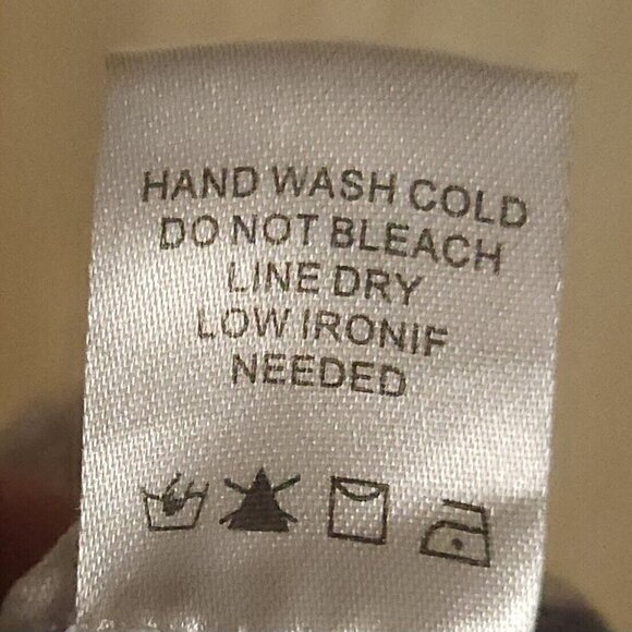 Altar'd State Blue White Mixed Material Floral Gauzy Oversized Top Large - Picture 7 of 7